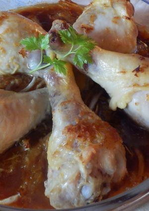 鶏もも肉と生姜の中華風オーブン焼き-レシピのメイン写真