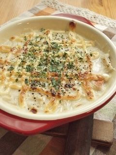米粉で簡単!もやしと魚ニソのマヨグラタン-レシピのメイン写真