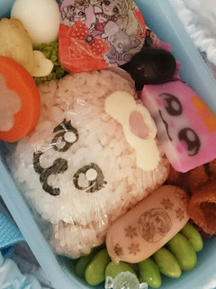 プリンセスプリキュア パフのキャラ弁-レシピのメイン写真