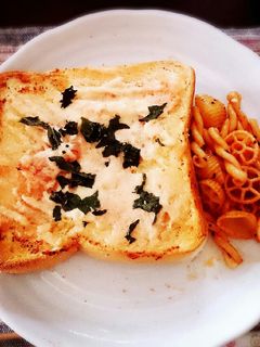 めんたいマヨトースト-レシピのメイン写真