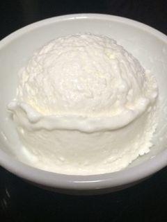 水切りヨーグルトのアイスクリーム-レシピのメイン写真