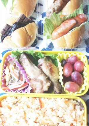 高校サッカー小僧弁当その21♪-レシピのメイン写真