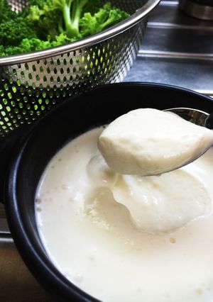 ココナッツオイルと豆腐でチーズクリーム-レシピのメイン写真