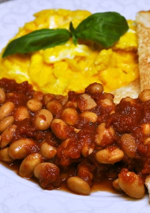 朝食☆ベイクドビーンズ-レシピのメイン写真