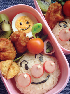 簡単キャラ弁 アンパンマン-レシピのメイン写真