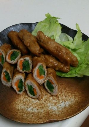 お弁当にも!野菜の肉巻き-レシピのメイン写真
