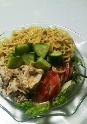 ボリューム満点!!ラーメンサラダ-レシピのメイン写真