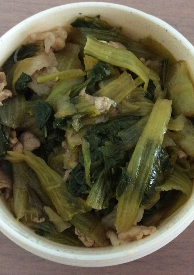 豚肉と青梗菜の甘辛煮-レシピのメイン写真