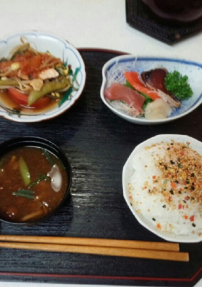 血管ダイエット食309（いろいろ刺身）-レシピのメイン写真