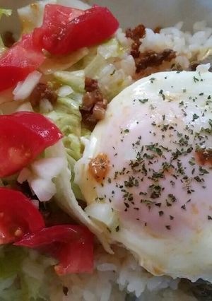 簡単！ロコモコランチ～♪-レシピのメイン写真
