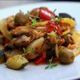 水を使わないで作る鶏肉野菜レモンの煮込み