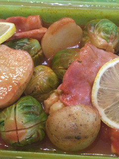 ルクエで作る芽キャベツのトマト煮込み-レシピのメイン写真