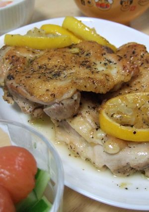 ●鶏のバジル&レモン焼き●-レシピのメイン写真