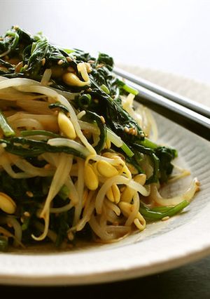 空芯菜と豆もやしのナムル-レシピのメイン写真