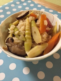 タケノコご飯-レシピのメイン写真