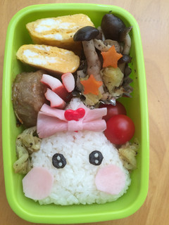 ほっぺちゃんのキャラ弁-レシピのメイン写真