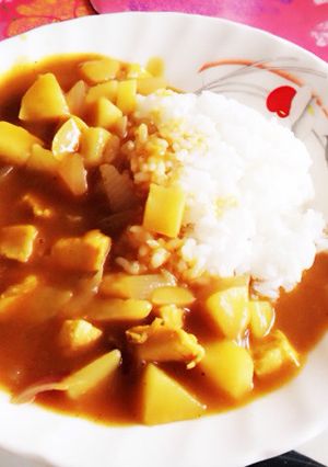 トマトソースカレー-レシピのメイン写真