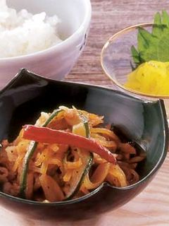 たくあんと豚挽き肉のきんぴら煮-レシピのメイン写真
