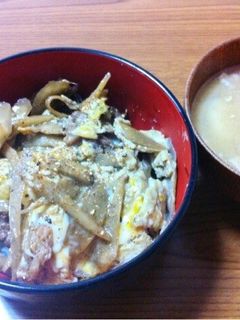 ごぼうと牛肉丼-レシピのメイン写真