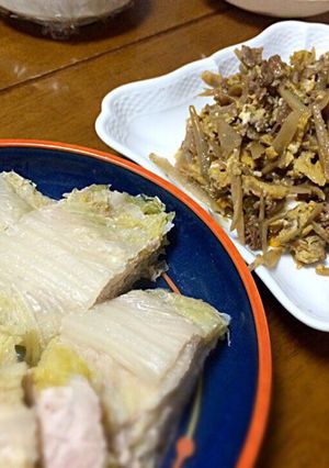 白菜としゃぶしゃぶ肉のミルフィーユ-レシピのメイン写真