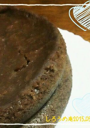 【炊飯器】お豆腐でノンオイルチョコケーキ-レシピのメイン写真