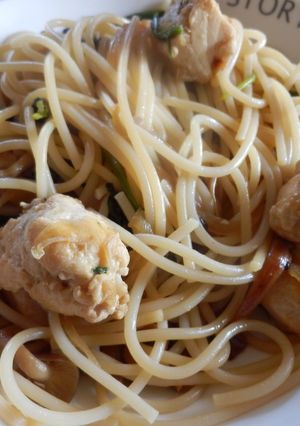 絶品！マグロときのこのパスタ-レシピのメイン写真