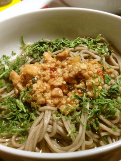 ガパオ蕎麦-レシピのメイン写真