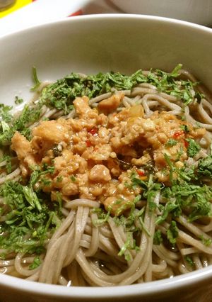 ガパオ蕎麦-レシピのメイン写真