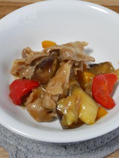 不器用茄子焼酢豚-レシピのメイン写真