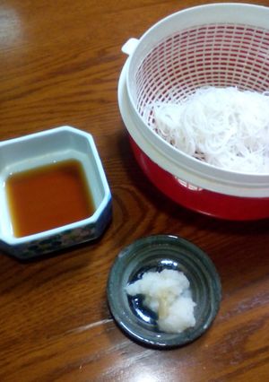 【ビーフン】江戸前、辛味大根おろしでザル-レシピのメイン写真