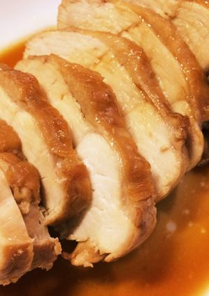鶏胸肉のさっぱり蒸し-レシピのメイン写真