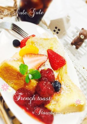 わたしのフレンチトースト&いちごジャム-レシピのメイン写真