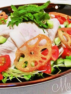 冷しゃぶ サラダ仕立て-レシピのメイン写真