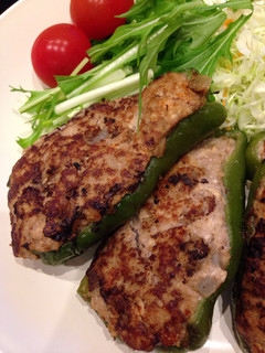 ピーマンの肉詰め-レシピのメイン写真