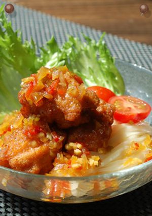 カラフル野菜ぶっかけうどん-レシピのメイン写真