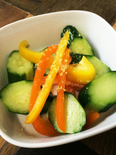常備菜 酢×しょうがのピクルス-レシピのメイン写真