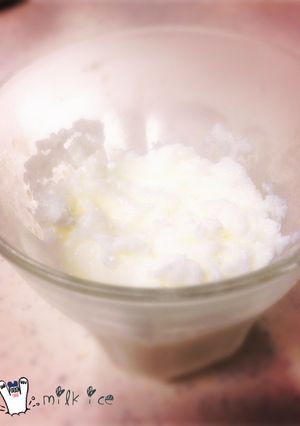 超簡単♪ミルクアイス-レシピのメイン写真