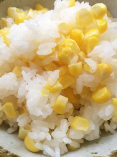 とうもろこしご飯-レシピのメイン写真