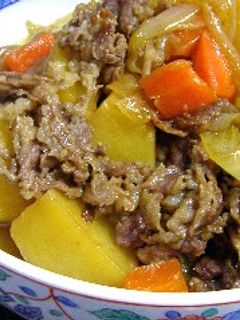 炊飯器でほくほく!簡単肉じゃが-レシピのメイン写真