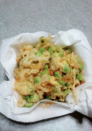 枝豆の天ぷら-レシピのメイン写真