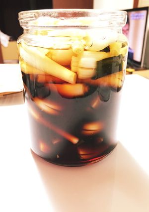 辛旨!らっきょうの醤油漬け-レシピのメイン写真