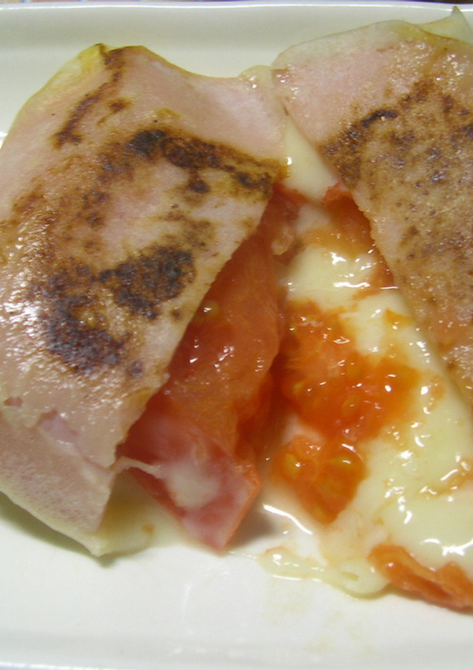とろ～りチーズとトマトの包み焼き-レシピのメイン写真