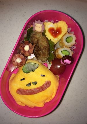 妖怪ウォッチ ホノボーノ キャラ弁簡単♪-レシピのメイン写真