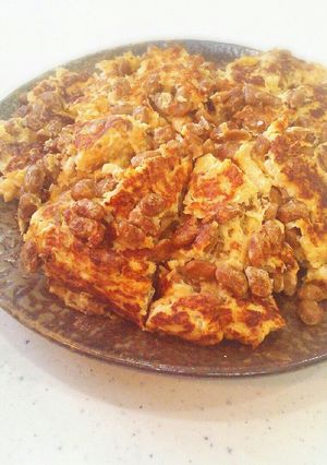 納豆オムレツ-レシピのメイン写真
