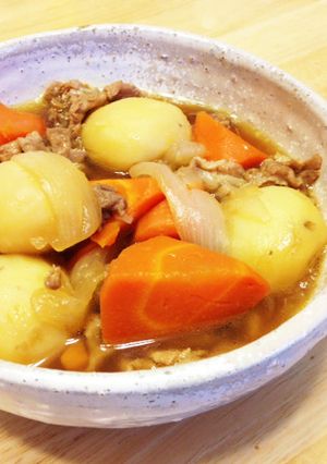 圧力鍋で肉じゃが-レシピのメイン写真