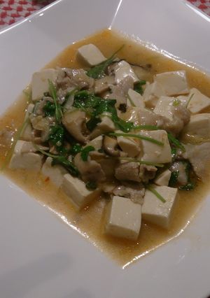 ☆ 母の味！しいたけを使った和風麻婆豆腐-レシピのメイン写真