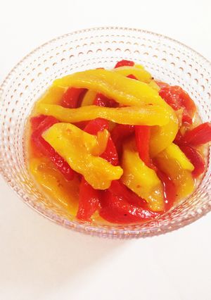 トースターで焼いて♪パプリカのマリネ-レシピのメイン写真