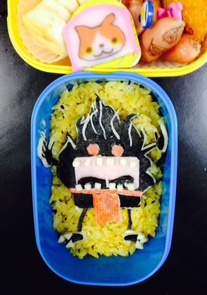 妖怪ウォッチ☆ゆらめく怪魔☆キャラ弁-レシピのメイン写真