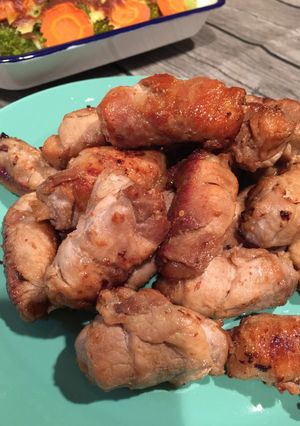 お麩の肉巻き♪-レシピのメイン写真