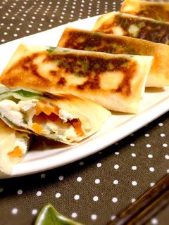 揚げ焼き♡ささみチーズマヨ春巻き-レシピのメイン写真